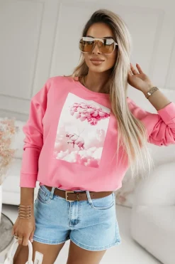 CandyTM BLUZA BAWEŁNIANA ELEPHANT ŁOSOSIOWA