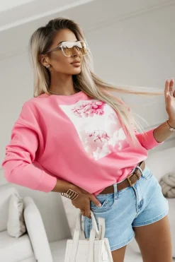 CandyTM BLUZA BAWEŁNIANA ELEPHANT ŁOSOSIOWA