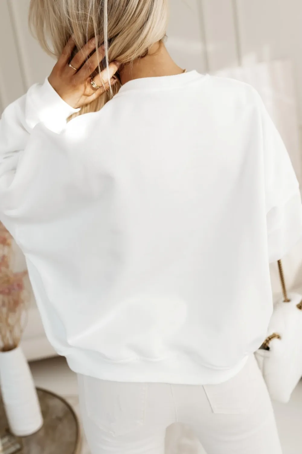 CandyTM BLUZA BAWEŁNIANA LA DOLCE VITA BIAŁA