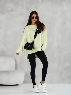 CandyTM BLUZA DRESOWA BAWEŁNIANA COMMO ŻÓŁTA