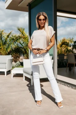 CandyTM BLUZKA ELEGANCKA FENI BEŻOWA