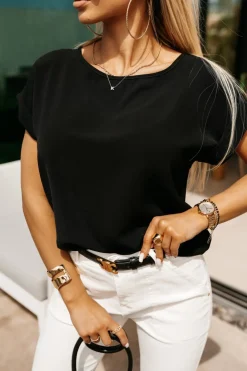 CandyTM BLUZKA ELEGANCKA FENI CZARNA