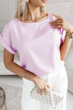 CandyTM BLUZKA ELEGANCKA FENI RÓŻOWA