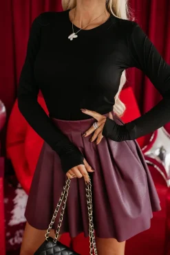 CandyTM BLUZKA HELEN BASIC Z DŁUGIM RĘKAWEM CZARNA